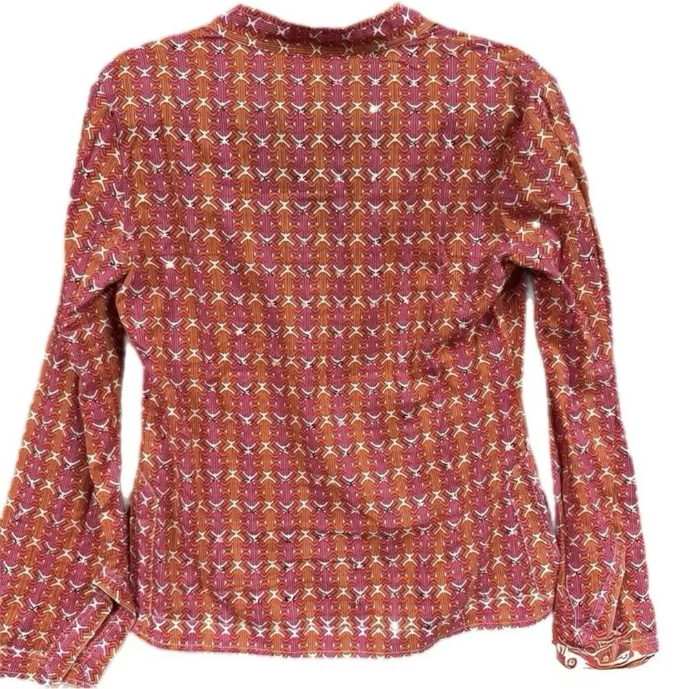 Tory Burch Stephanie Sequin Sparkle Blouse | Size 4